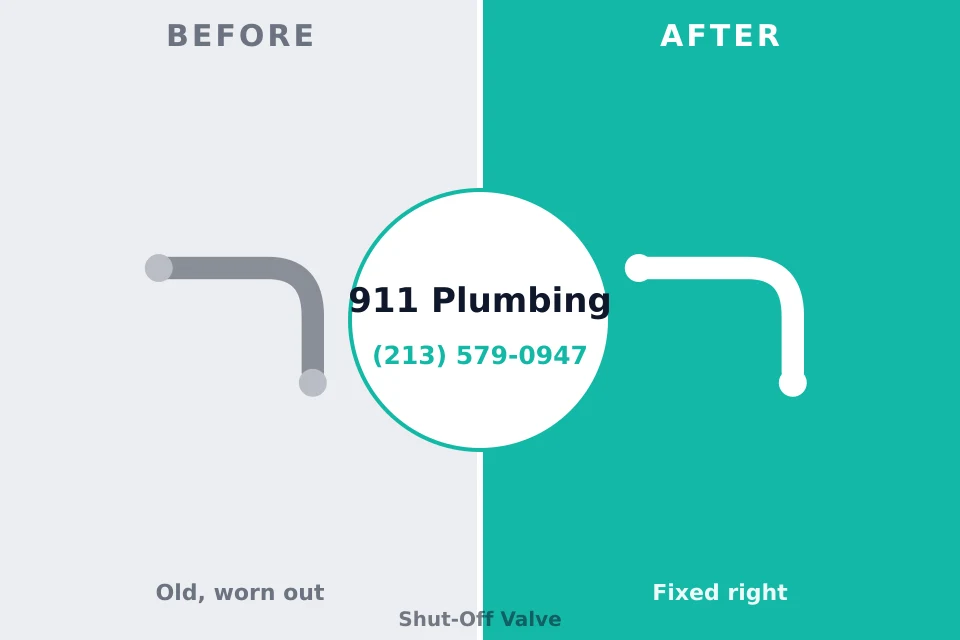 Before and after: plumbing company East Bethel, MN